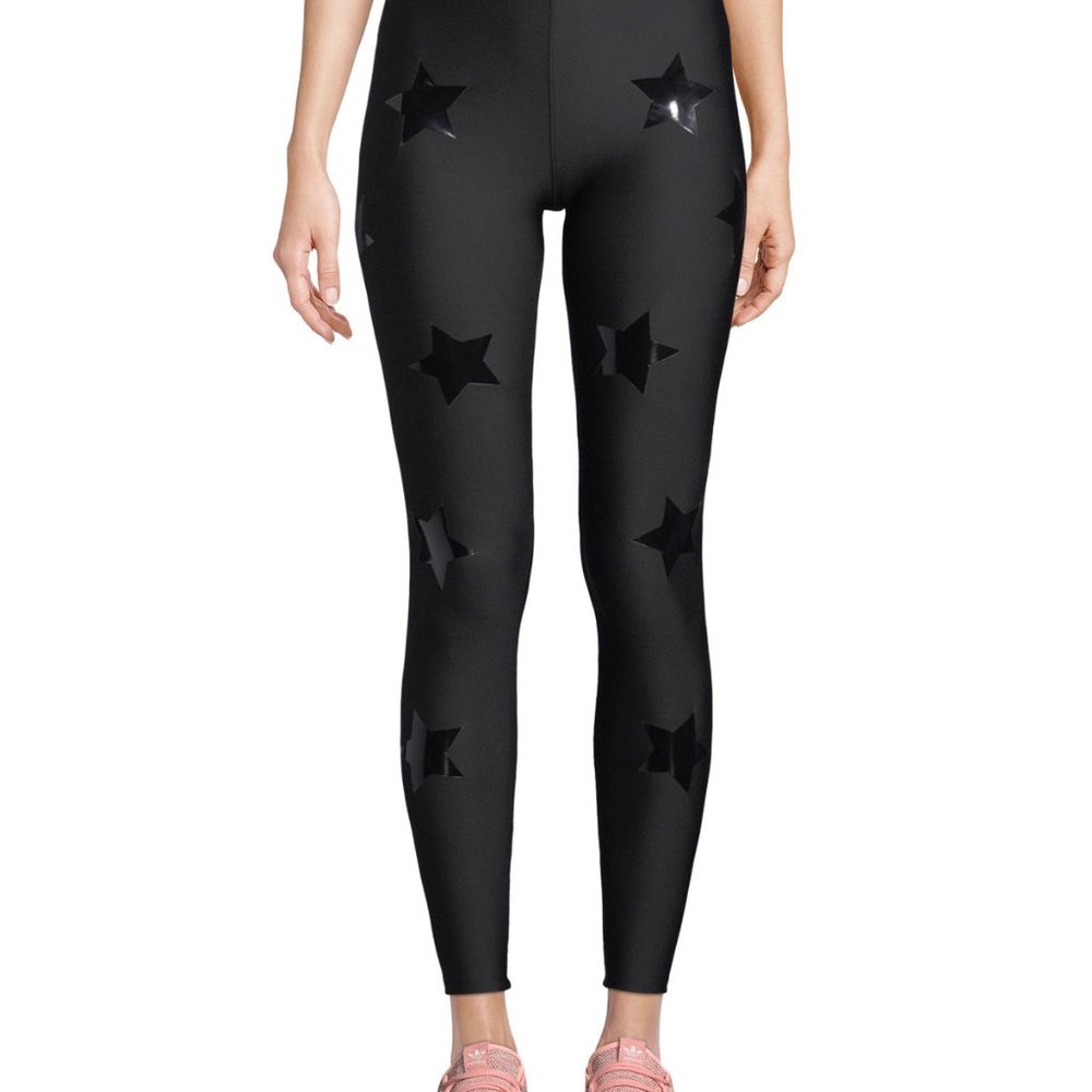 ULTRACOR Lux Knockout Star-Print Ankle Leggings